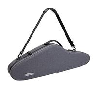 Aileen Violin Hard Case, Ultra Light, Waterproof Case with Hydrometer, GREY