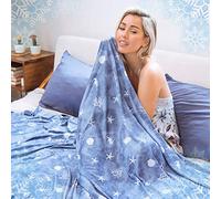 Ailemei Direct Cooling Blanket with Double Sided Cold Effect,Lightweight Breathable Coastal Theme Blanket for Couch,Transfer Heat to Keep Body Cool for HotSleepers NightSweats,153×229cm,Ocean