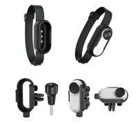 AILENICE 360 GO 3/3S Camera Silicone Strap + Mount Adapter for Insta360 GO 3/3S Drone, Wristband, Backpack, Bicycle, Cat Collar, Tripod Mount