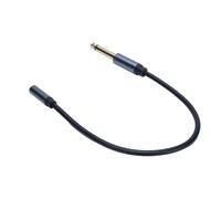 Ailgely 1/4 to 3.5mm Headphone Adapter Cable Metal Connector Universal Sound Adapter for Smartphone Tablet 0.