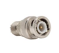Ailgely 2PCS BNC to JK Mini UHF Adapter Brass for Digital Communication Systems