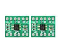 Ailgely 38 Song Music Chip DIY Module 2 Pcs with Adjustable Volume for Smart Locks and Time Alarm Clocks Stable Quality