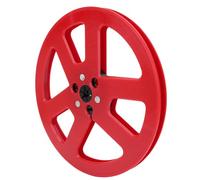 Ailgely 7 Inch Empty Take Up Tape Reel for Studer Reliable Analog Recording ABS Material (Red)