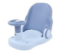 Ailgely Adjustable Slip Resistant Baby Bath Seat for Safe Bathtime Fun for Infant Toddler (Blue)