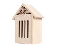 Ailgely Bee House, Tubular Design, Wood Nesting Box, Attract Beneficial, Decorate Garden with Shelter for Garden Outdoor Decoration, Encourage for Ecological Health (Style C)
