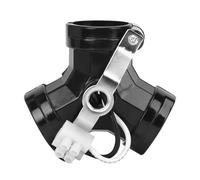 Ailgely E27 3-Head Lamp Base Holder, Sturdy DIY Phenolic Plastic Bulb Socket for LED Light, Incandescent Light, with Parallel Circuits