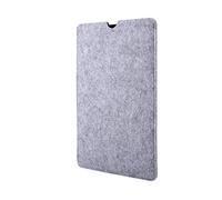 Ailgely Felt Laptop Sleeve Case Bag with Mouse Pad for Air Pro Stylish Durable Protection 11 13 15 Inch Grey Black (13 Inch)
