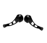 Ailgely Light Weight Alloy Window Handle Riser Winder Crank, Easy to Operate, Deserve Your Trust, Fit for Classic Car with Unique Design (Black)