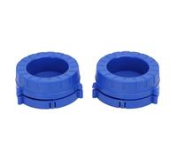 Ailgely Premium Nab Hub Adapter for Reel to Reel Tape Recorders, Sturdy Plastic Construction, Easy to Use with 1/4 Inch Models, Pack of 2 (Blue)