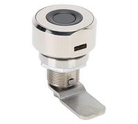 Ailgely Smart Fingerprint Drawer Lock, Fast Unlocking, High Security, 3.7V Rechargeable Lithium Battery, USB Charging, for Cabinet Doors, Drawers, etc.