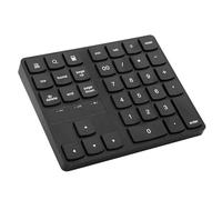 Ailgely Wireless Numeric Keypad 35 Keys Portable Keyboard for //OS X, Easy to Use Anytime, Anywhere with Indicator Light, Plug and Play, Ultra Slim Shape