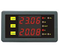 AILI Full Programmable DC Combo Meter DC 0-200V 0-100A Voltage Current Energy Power Watt Battery Indicator