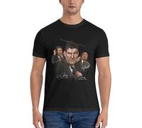 AILIAN Will Hay, Moore Marriott & Graham Moffatt - Colourised T-Shirt Mens White t Shirts Sports Fan t-Shirts