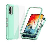 Ailiber for TCL K70 XE/K70 5G Phone Case Slim, Screen Protector-Mint Green