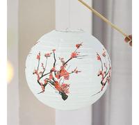 AILIFE Blossom Round Paper Lantern Lamp Shade Japanese Chinese Oriental Style Light Restaurant Wedding Home Decor Gifts
