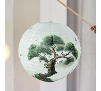 AILIFE Blossom Round Paper Lantern Lamp Shade Japanese Chinese Oriental Style Light Restaurant Wedding Home Decor Gifts