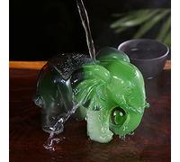 AILIFE Resin Handcrafted Gift Color Change Tea Pet Chinese Tea Set kungfu Tea Pet Lucky Elephant Decoration Tea Room Ornament