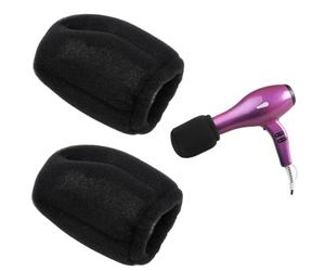 Ailiheng 2-Piece Universal Hair Dryer Diffuser, Hot Sock Diffuser for Curly, Wavy or Straight Hair, Black, Foam, Lightweight