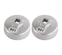 ailill 2X 901 14 Cap Oil Filter Wrench 1/2 Inch Square Drive Oil Filter Tools Filter Socket Wrench Spanner Hand Tool