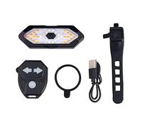ailill Electric Scooter Turn Signal Remote Control Bike LED Blinker/Tail Light Rechargeable