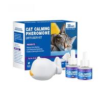 AILISK Feliminder Cat Diffuser, Feliminder Cat Calming Diffuser, Feliminder Cat Calming Plug-in Pheromone Diffuser, Reduce Stress and Anxiety for Your Pets, Keep Them Calm (Cat 1 Pcs Scented)