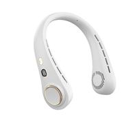 AILISK Morelax Neck Fan - Rechargeable Neck Fans，quietest Neck Fan (white)