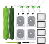 AiLomey Replacement Parts for iRobot Roomba i7 i7+ i3 i3+ i4 i4+ i6 i6+ i8 i8+ j7 E5 E6 E7 Vacuum Cleaner,Accessories Kit Include 1 Sets Roller Brushes,4 Filters,4 Side Brushes,4 Dust Bags