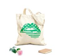 AILOONG 4th of july independence day clipart design featuring american pride Canvas Wine Gift Bag 340g/m² thick fabric Matches clothing