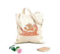 AILOONG a of a sailing ship Canvas Wine Gift Bag 340g/m² thick fabric Matches clothing