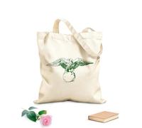 AILOONG akroter eagle is shown at the flora pavillion in the louvre in paris vintage engraving Canvas Wine Gift Bag 340g/m² thick fabric Matches clothing