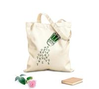 AILOONG Alphabet Spice Jar Kitchen Cooking Alphabet Abc Spice Jar Calico Women's Bags 340g/m² thick fabric Foldable