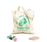 AILOONG american vintage dont let an body work harder than you Canvas Wine Gift Bag 340g/m² thick fabric Matches clothing