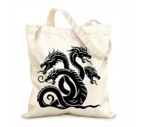 AILOONG ancient guardians the hydra lair Canvas Wine Gift Bag 12 oz thick fabric Matches clothing 35x40cm Large