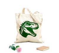 AILOONG angelic silhouette of thecodontosaurus head Canvas Wine Gift Bag 340g/m² thick fabric Matches clothing