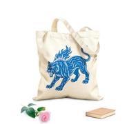 AILOONG angry panther silhouette Canvas Wine Gift Bag 340g/m² thick fabric Matches clothing