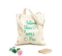 AILOONG Autumn Skies Cotton Canvas Shoulder Bags 340g/m² thick fabric Uses as a tool bag