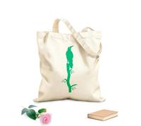 AILOONG Bird Raven On Branch Gothic Style Cotton Canvas Shopping Bag 340g/m² thick fabric Uses as a gift bag