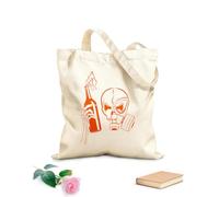 AILOONG Calico Women's Bags Skeleton Terror Riot Bomb Special 340g/m² thick fabric Foldable