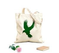AILOONG Canvas Bag 340g/m² thick fabric Flying Bird Eagle Silhouette Wild Life Sketching bag