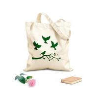 AILOONG Canvas Bag 340g/m² thick fabric Flying Birds On Tree Branches Sketching bag