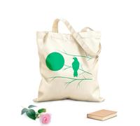 AILOONG Canvas Bag 340g/m² thick fabric Hawk On Tree Branch Full Moon Bedroom Sketching bag