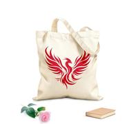 AILOONG Canvas Bag 340g/m² thick fabric Phoenix Rising Flying Bird Tattoo Sketching bag