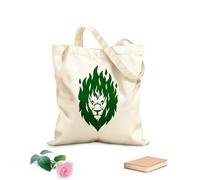 AILOONG Canvas Bag Angry Lion Fire Face Tribal King Animal 340g/m² thick fabric Sketching bag