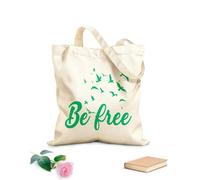 AILOONG Canvas Bag Be Free Birds Freedom Flight 340g/m² thick fabric Sketching bag