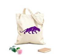 AILOONG Canvas Bag Big Cat Predator Wild Animal Hunter Panter 340g/m² thick fabric Sketching bag