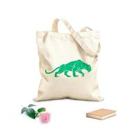 AILOONG Canvas Bag Big Cat Predator Wild Animal Hunter Panter 340g/m² thick fabric Sketching bag