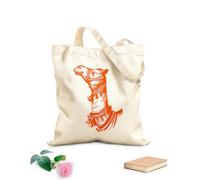 AILOONG Canvas Bag Camel Head Desert Bedouin Animal Zoo 340g/m² thick fabric Sketching bag