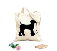 AILOONG Canvas Bag Dog Pets Puppy Animal Nursery 12 oz thick fabric Sketching bag 31x36cm Medium
