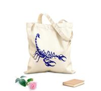AILOONG Canvas Bag Horoscope Scorpio Zodiac Abstract Animal 340g/m² thick fabric Sketching bag