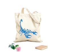 AILOONG Canvas Bag Horoscope Scorpio Zodiac Abstract Animal 340g/m² thick fabric Sketching bag
